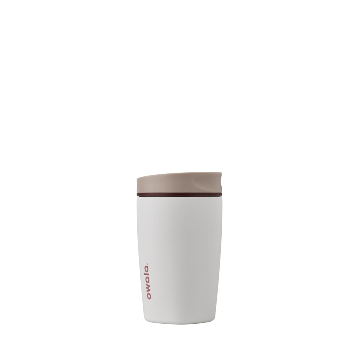 Owala SmoothSip Slider Insulated Stainless Steel Coffee Tumbler, Reusable Iced Coffee Cup, Hot Coffee Travel Mug, BPA Free 20 oz, In Bloom