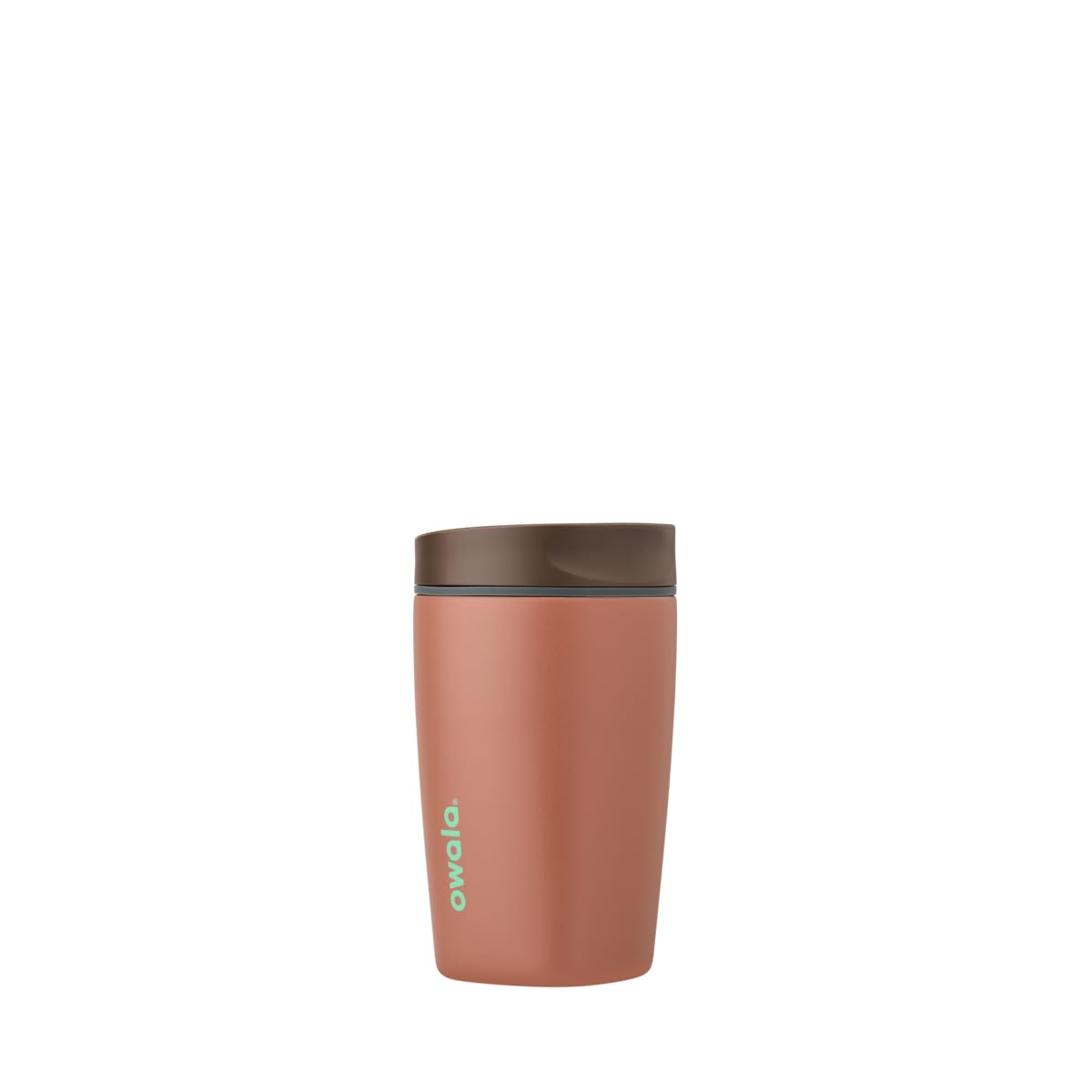 Owala SmoothSip Slider Insulated Stainless Steel Coffee Tumbler, Reusable Iced Coffee Cup, Hot Coffee Travel Mug, BPA Free 20 oz, In Bloom