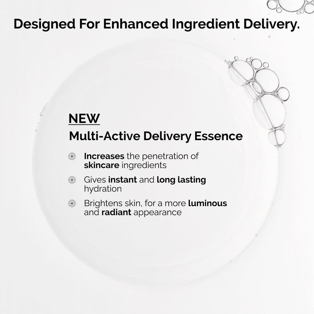 The Ordinary Multi-Active Delivery Essence, Hydrating Skincare Face Essence for Softer and Smoother Glass Skin