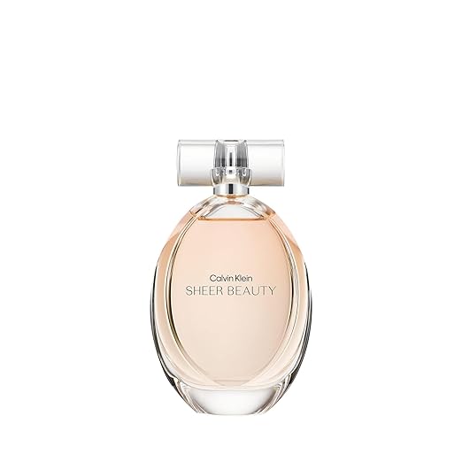 Calvin Klein Sheer Beauty Eau de Toilette – Floral Women's Perfume – With Notes of Peach Bellini Accord, Pink Lily, Peony & Vanilla Blossom – Long Lasting Fragrance