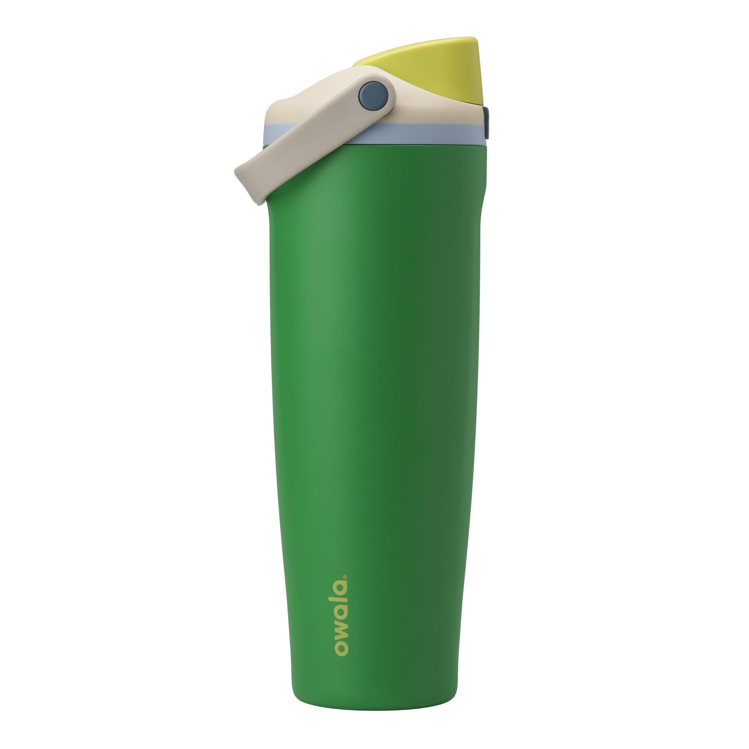 Owala FreeSip Sway Insulated Stainless Steel Water Bottle with Two-Way Spout, Built-In Straw and Bucket Handle, Made for Travel, School, and Sports, 30oz, BPA Free, Leak Proof, Foggy Tide