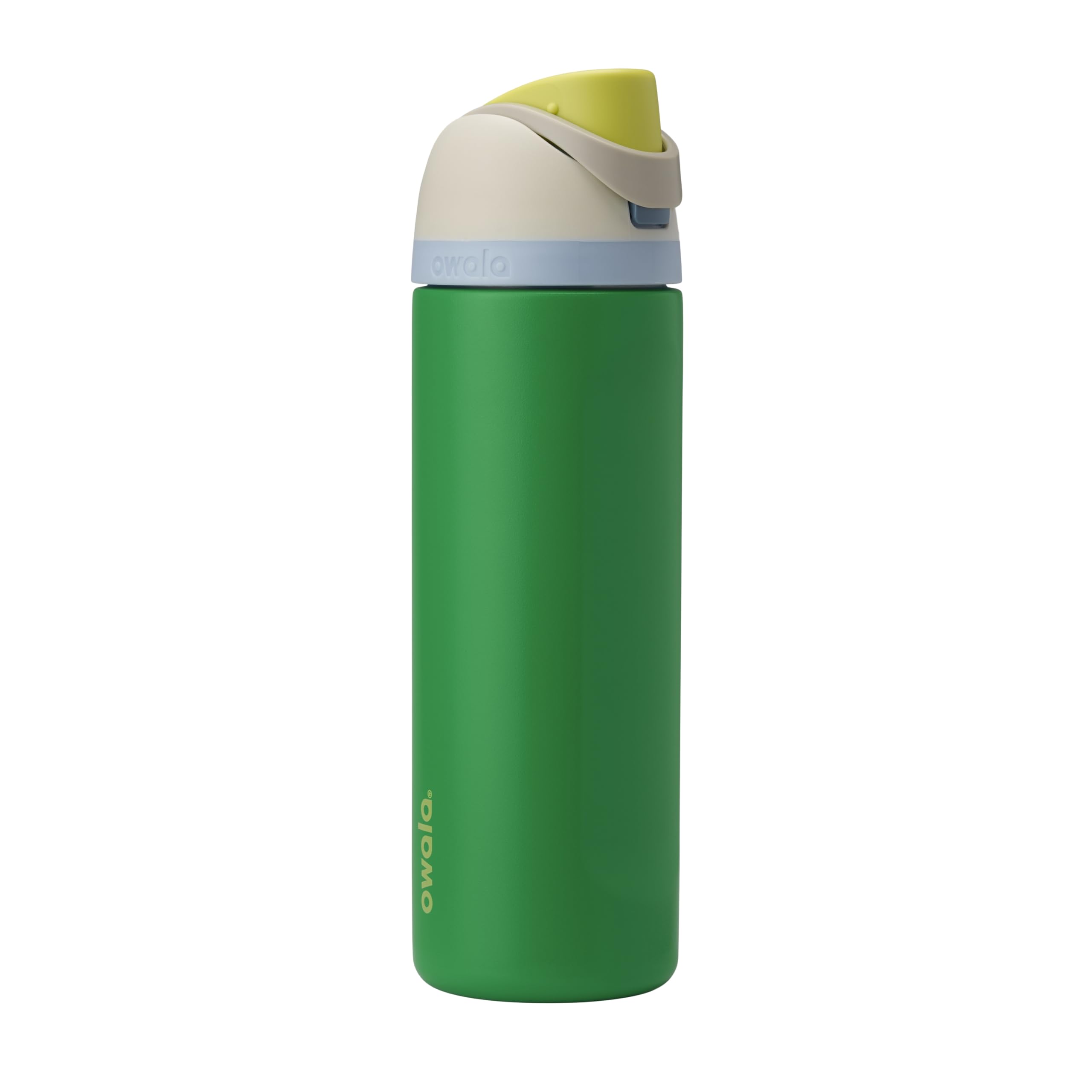 Owala FreeSip Insulated Stainless Steel Water Bottle with Straw, BPA-Free Sports Water Bottle, Great for Travel, 24 Oz, Very, Very Dark | Insulated, with Straw, for Sports, Travel, and School, BPA-Free