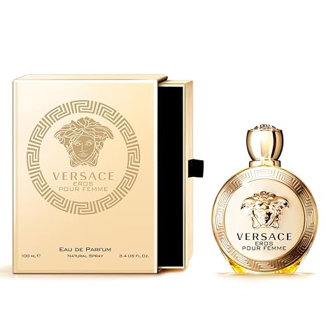 Versace Eros Pour Femme Eau de Parfum Spray, 3.4 Ounce