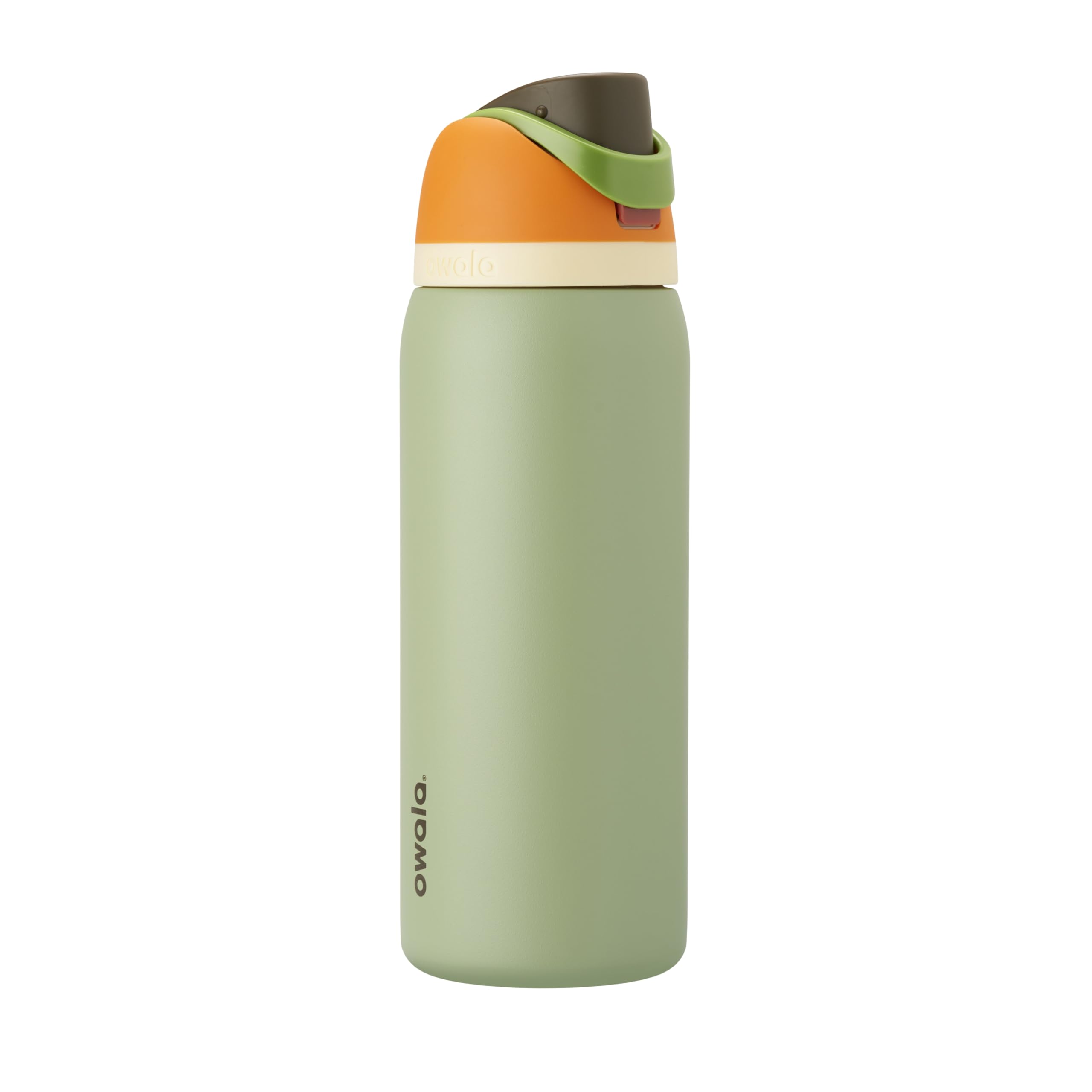 Owala FreeSip Insulated Stainless Steel Water Bottle with Straw, BPA-Free Sports Water Bottle, Great for Travel, 24 Oz, Very, Very Dark | Insulated, with Straw, for Sports, Travel, and School, BPA-Free