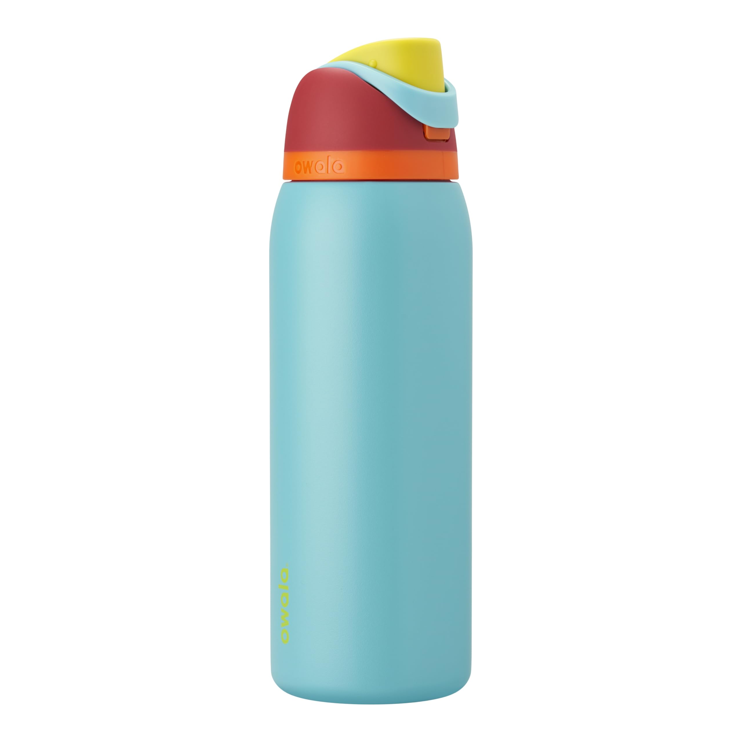 Owala FreeSip Insulated Stainless Steel Water Bottle with Straw, BPA-Free Sports Water Bottle, Great for Travel, 24 Oz, Very, Very Dark | Insulated, with Straw, for Sports, Travel, and School, BPA-Free