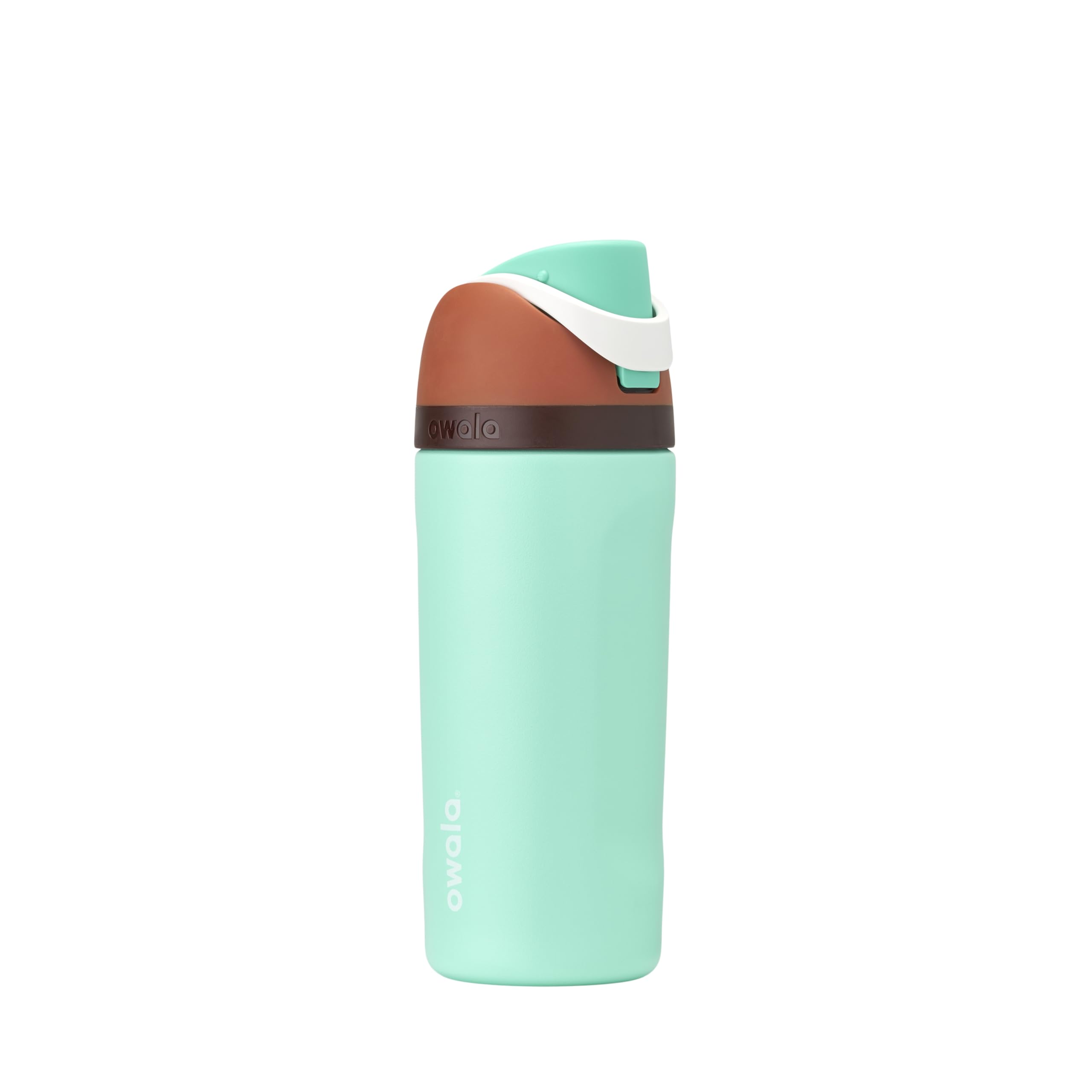 Owala FreeSip Insulated Stainless Steel Water Bottle with Straw, BPA-Free Sports Water Bottle, Great for Travel, 24 Oz, Very, Very Dark | Insulated, with Straw, for Sports, Travel, and School, BPA-Free
