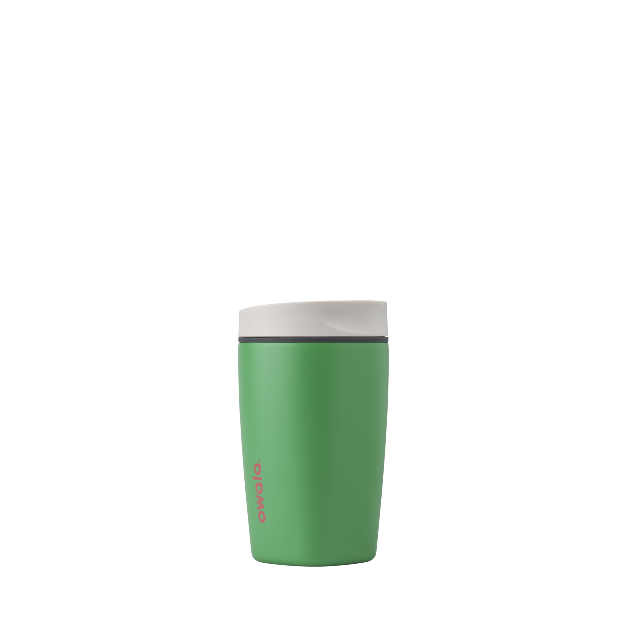 Owala SmoothSip Slider Insulated Stainless Steel Coffee Tumbler, Reusable Iced Coffee Cup, Hot Coffee Travel Mug, BPA Free 20 oz, In Bloom