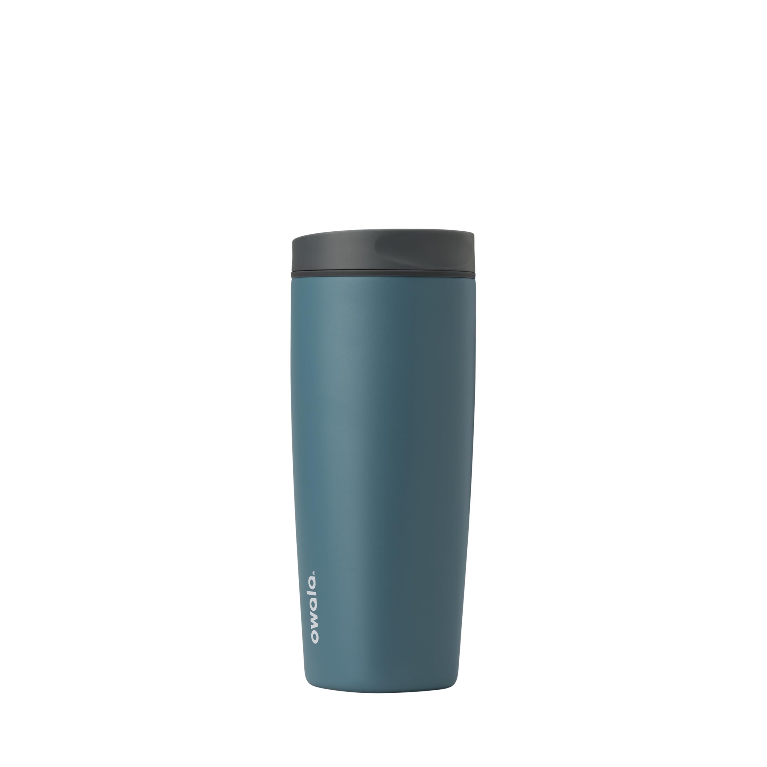 Owala SmoothSip Slider Insulated Stainless Steel Coffee Tumbler, Reusable Iced Coffee Cup, Hot Coffee Travel Mug, BPA Free 20 oz, In Bloom