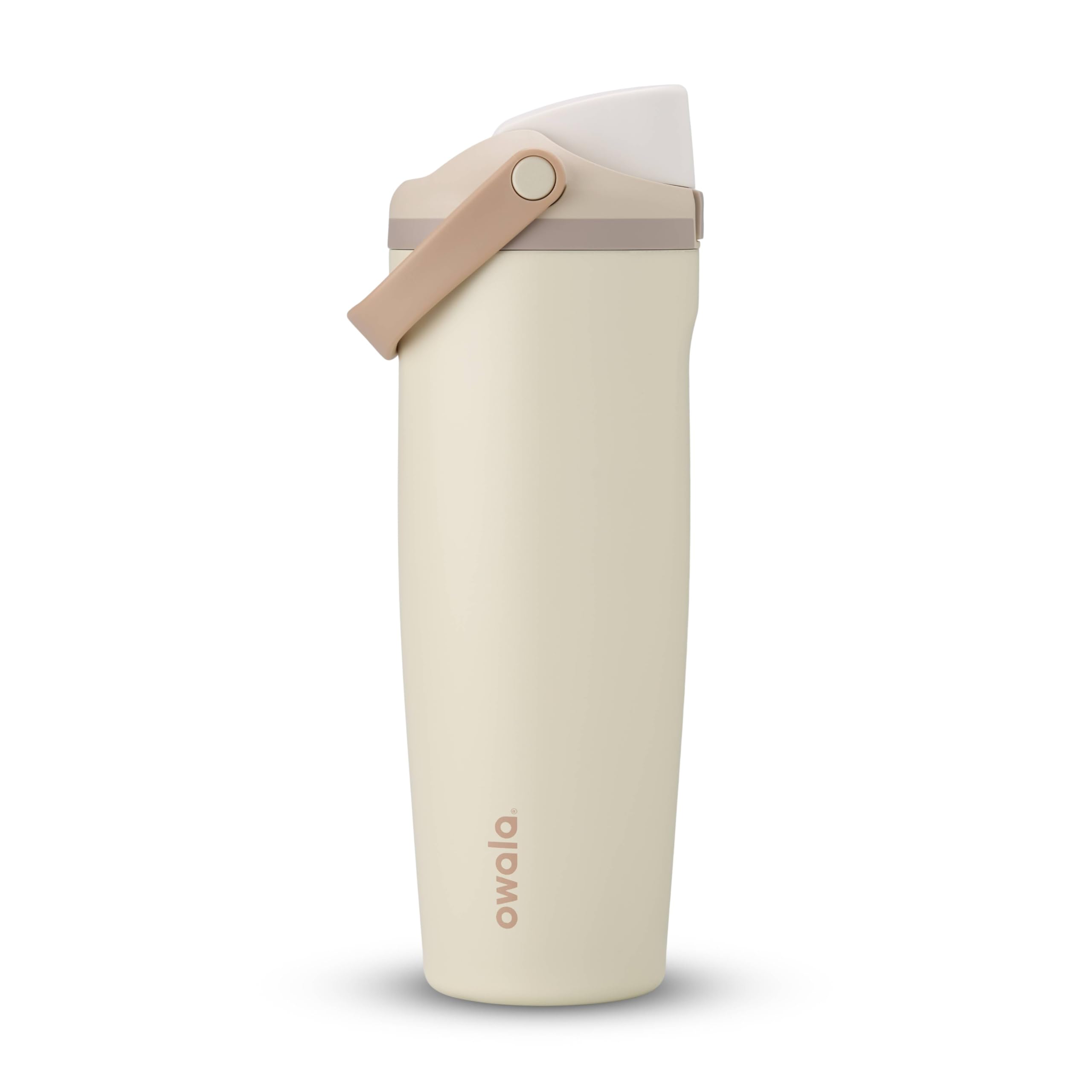 Owala FreeSip Sway Insulated Stainless Steel Water Bottle with Two-Way Spout, Built-In Straw and Bucket Handle, Made for Travel, School, and Sports, 40oz, BPA Free, Leak Proof, Putting Green