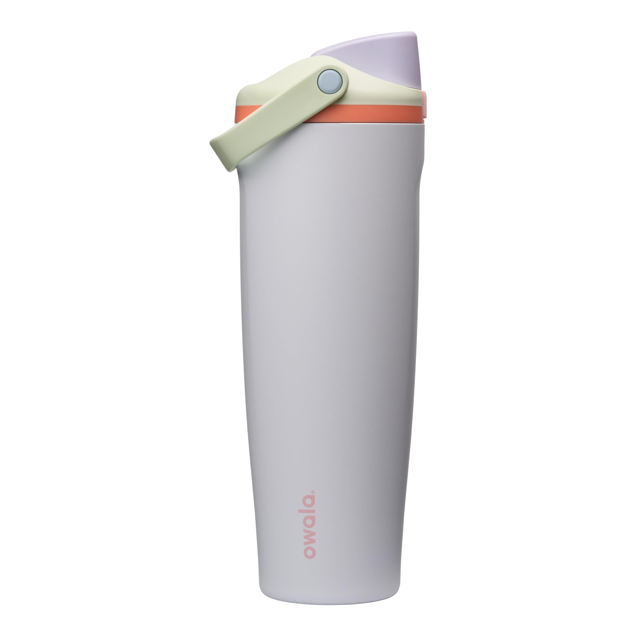 Owala FreeSip Sway Insulated Stainless Steel Water Bottle with Two-Way Spout, Built-In Straw and Bucket Handle, Made for Travel, School, and Sports, 40oz, BPA Free, Leak Proof, Putting Green