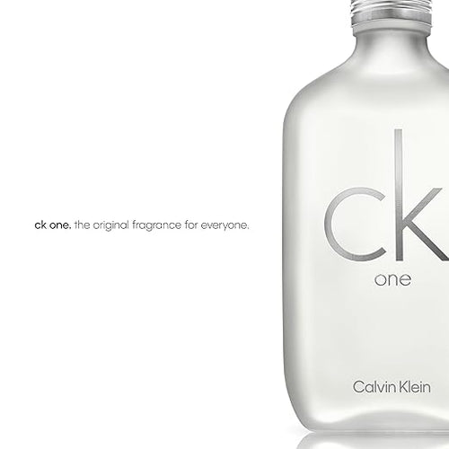 Calvin Klein CK One Eau de Toilette – Citrus Unisex Fragrance – With Notes of Green Tea