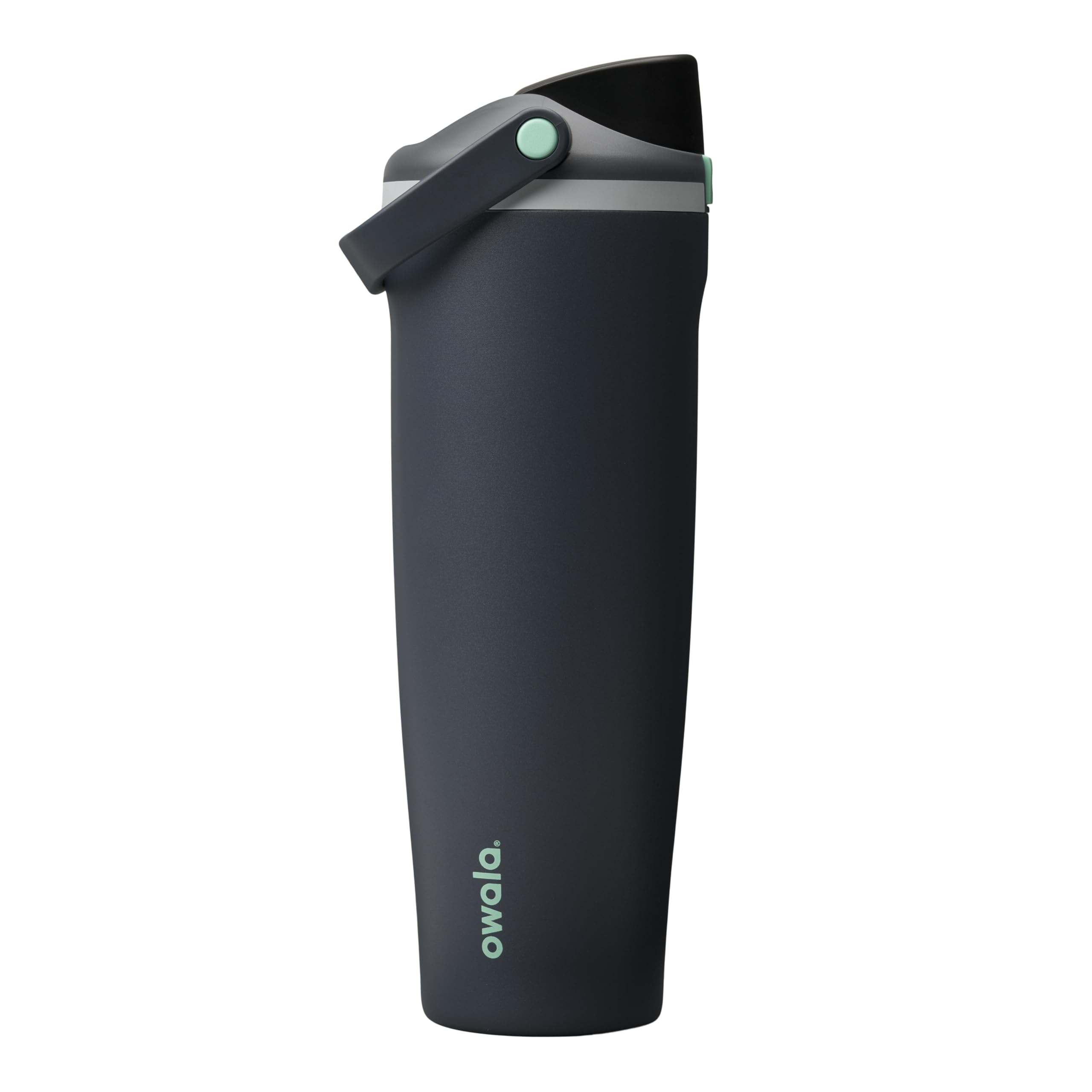 Owala FreeSip Sway Insulated Stainless Steel Water Bottle with Two-Way Spout, Built-In Straw and Bucket Handle, Made for Travel, School, and Sports, 40oz, BPA Free, Leak Proof, Putting Green