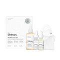 The Ordinary The Mini Icons Set, Travel Size Skin Care to Hydrate and Brighten, Glycolic Acid 7% Exfoliating Toner, Niacinamide 10% + Zinc 1%, Hyaluronic Acid 2% + B5, 4 Reusable Rounds