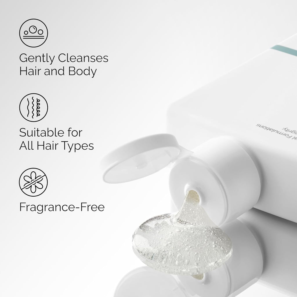 The Ordinary Sulphate 4% Cleanser for Body and Hair, Gentle Fragrance-Free Shampoo and Body Wash, 8.1 Fl Oz