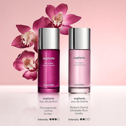 Calvin Klein Euphoria Eau de Parfum – Women’s Perfume – Long Lasting Fragrance - New bottle design. Same iconic scent.