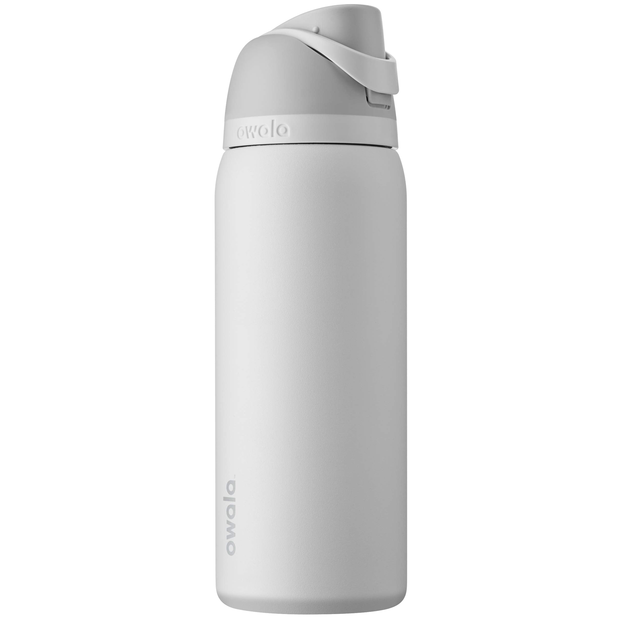 Owala FreeSip Insulated Stainless Steel Water Bottle with Straw, BPA-Free Sports Water Bottle, Great for Travel, 24 Oz, Black Cherry