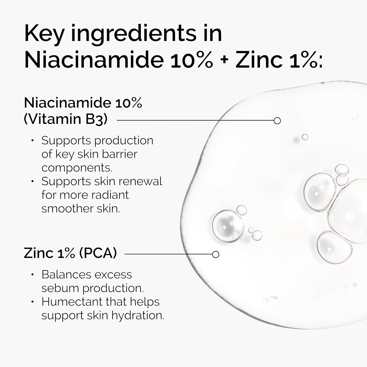 The Ordinary Dull Skin Duo- Skin Care Bundle Set for Face & Eye-Niacinamide 10% + Zinc 1% 1 Fl Oz, Caffeine Solution 5% + EGCG 1 Fl Oz